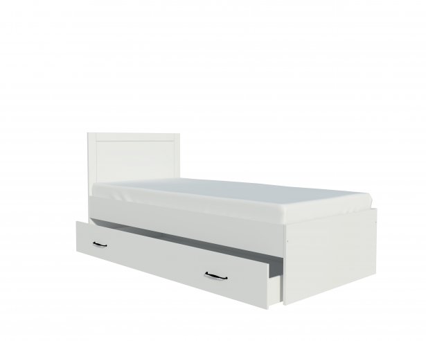 lozko-90-retro-white-z-szuflada